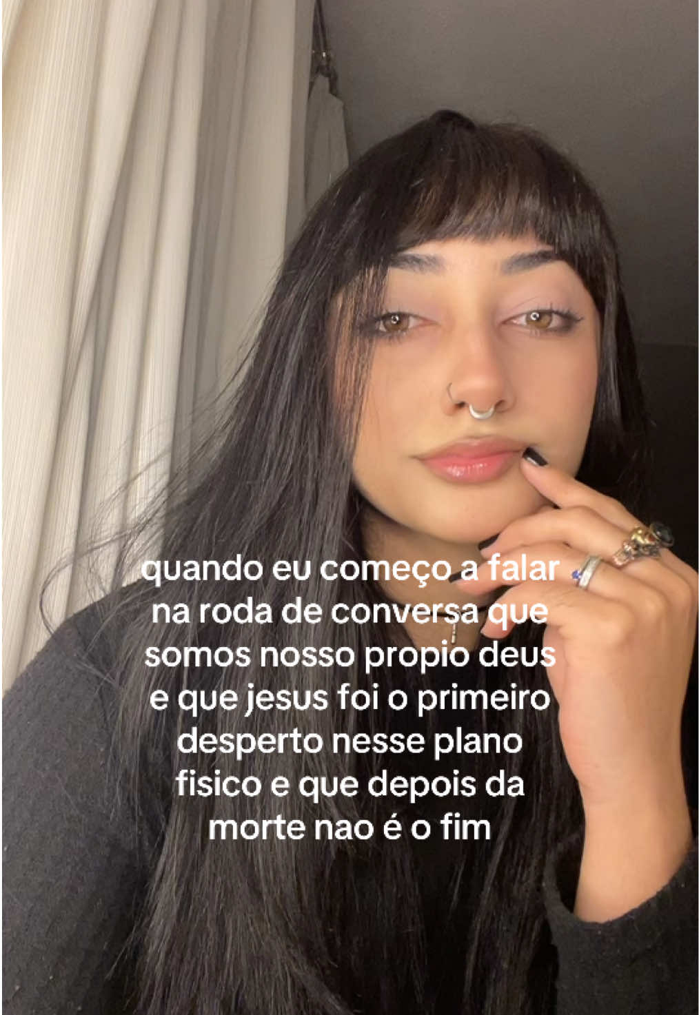 melhor ficar quieta ne kkkk #despertarespiritual #consciencia #universo #leidasuposicao #chakras 
