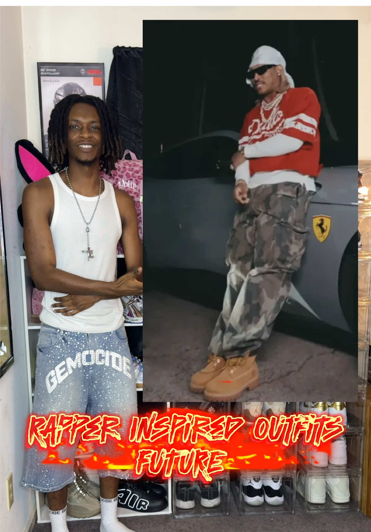 Rapper Inspired Outfits: Future #future #rapperoutfits #fashion #fyp 