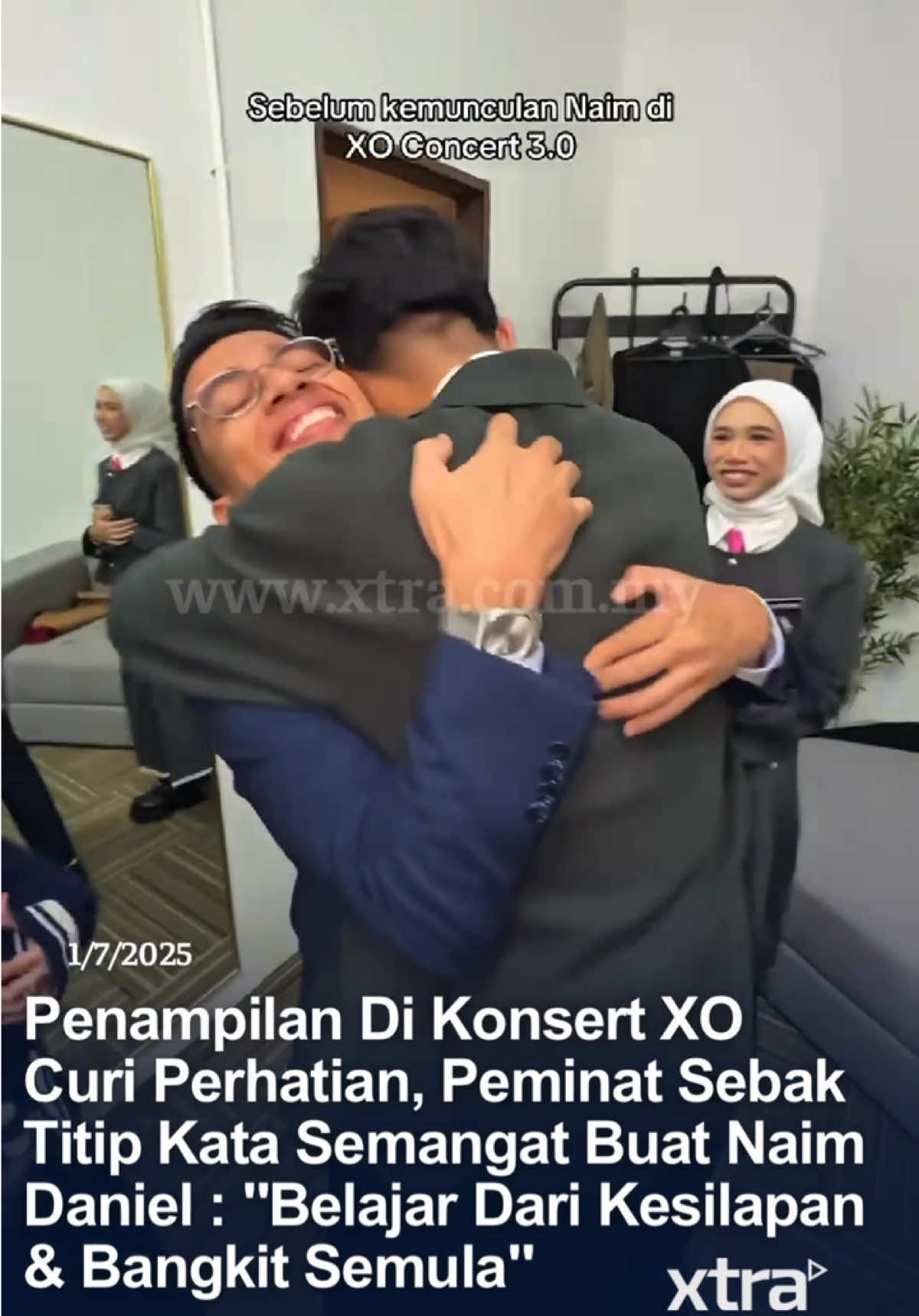 Nampak Naim lebih tenang 👀😎 #fyp #xtra #naimdaniel #xohouse #beritaditiktok #sembangentertainment 