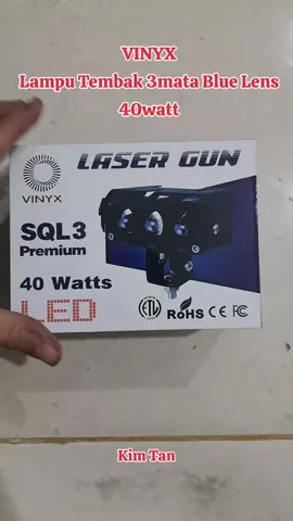 Vinyx Laser Gun Sql 3Premium 40watt Blue Lens. #xyzbca#munculberanda#lamputembak#fyp#pengikut 