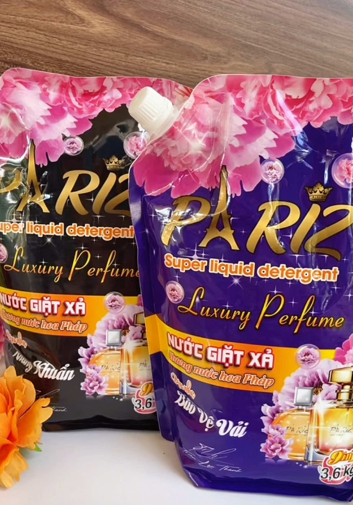Combo 2 túi nước giặt Paris 7kg2 hương nước hoa pháp #nuocgiat #nuocgiatxa #nuocgiatparis #nuocgiatparistui 