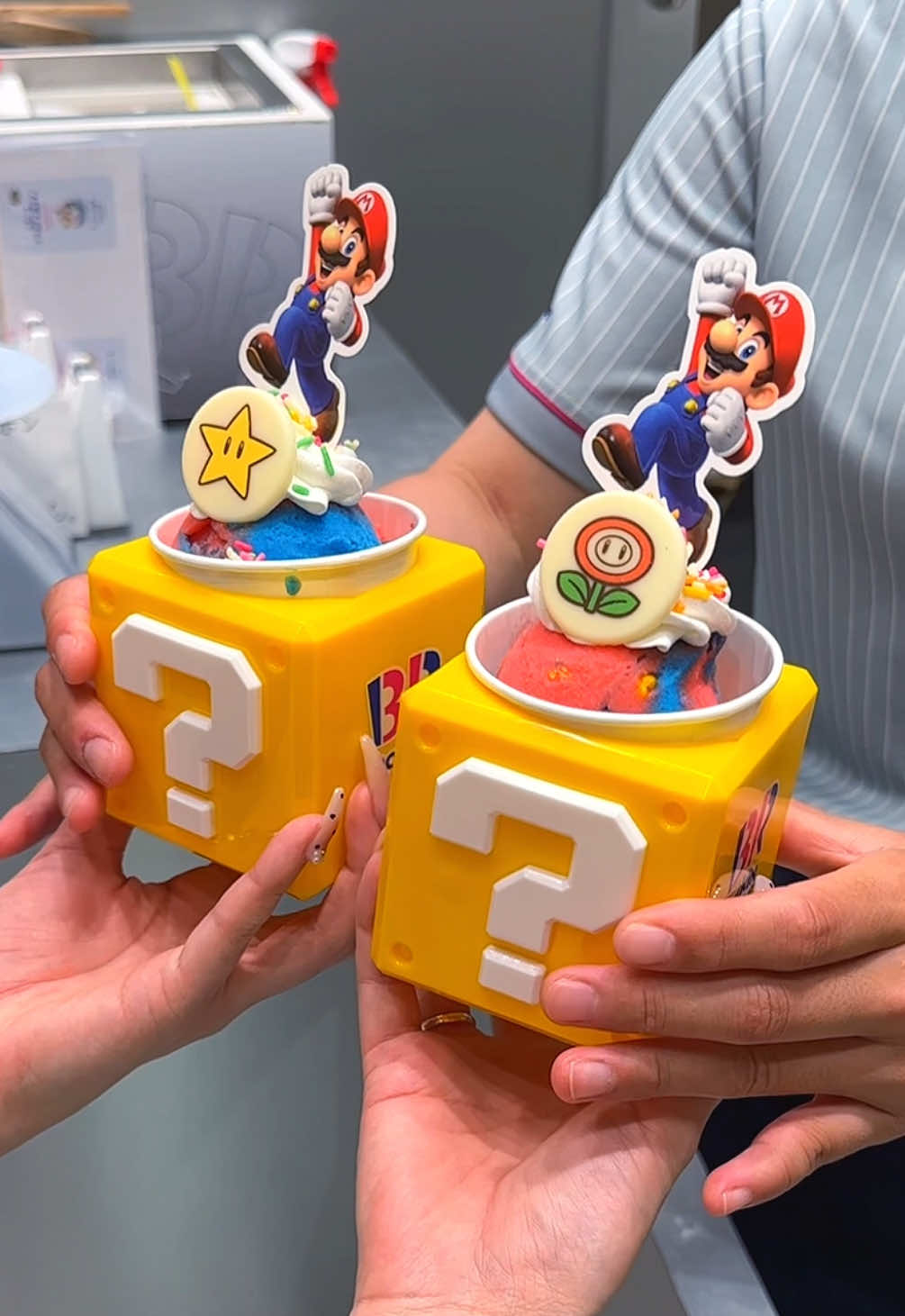 サーティワン×スーパーマリオのコラボが7/1(火)からスタート！🍄🍀 #サーティワン #サーティワンアイスクリーム #スーパーマリオ 