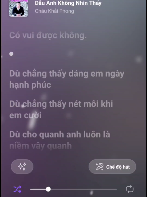 1. Dẫu anh không nhìn thấy #châukhảiphong #tâmtrạng #zingmp3 #nhachay #tinhyeu #capcut_edit 