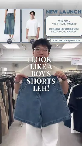 Thinking of getting a jorts? 👖 This one’s for you — we break down the fit and why it’s super comfy. From brunch to jalan jalan, you can wear it everywhere. #hfa #hfasg #fashion #denim #jorts #sgstyle #womenswear