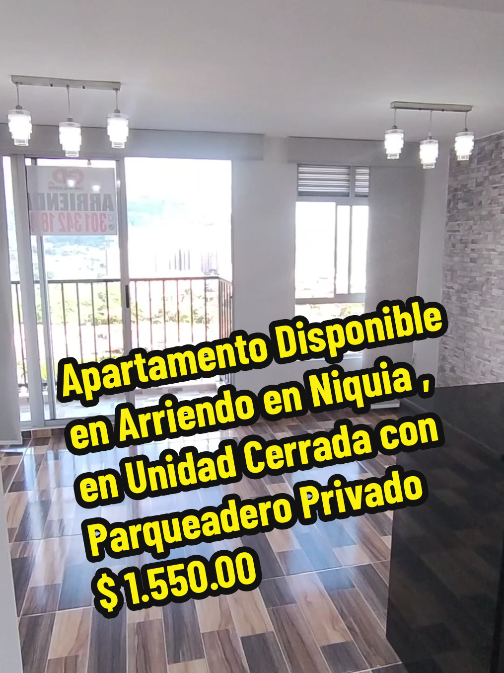 #arriendosmedellin #arriendos #Arriendo  60 MTS  - 3 Alcobas con Clóset  - Cocina integral con  Mesón en Mármol  - Barra Americana en Mármol  - piso 3 con Vista  - Parqueadero Privado  - Acabados Modernos  - Canon de Arriendo : 1.550.000 