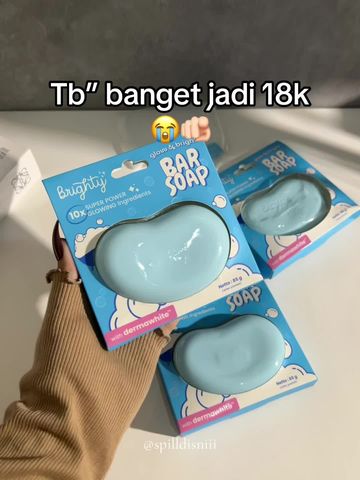 #brighty #sabunviral #skincareroutine #fyp 