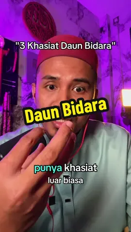 3 Khasiat Daun Bidara #fyp #daunbidara #pusatrawatanalidrus 