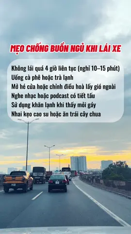 Mẹo chống buồn ngủ khi lái xe #phuototo #meolaixe #buonngu #laixe #laixeantoan 