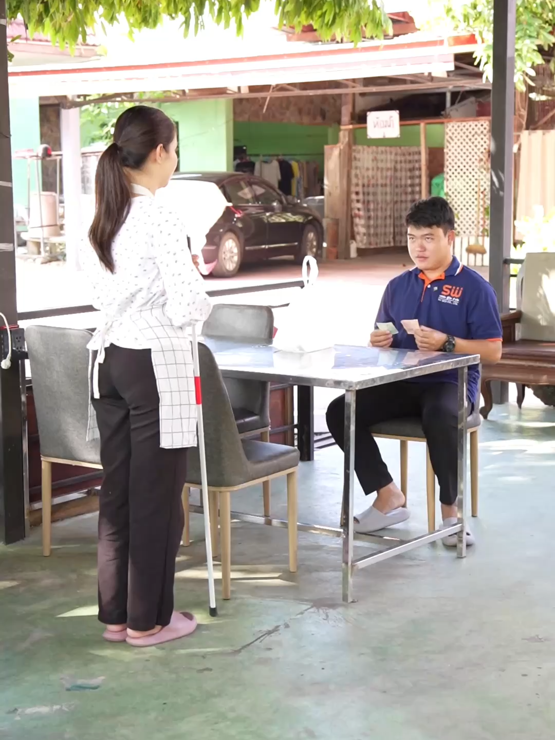 หนุ่มโรงงาน หลงรักสาวตาบอด #หนังสั้น #สู้ต่อไป #ละครสั้น