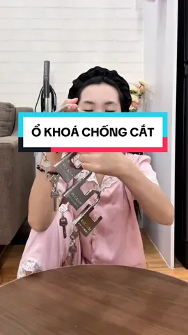 Ổ khoá chống cắt #okhoachongcat 