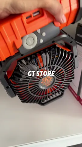 ⚡️កង្ហារសាកភ្លើង Model F6 🏷️ តម្លៃ 33$ 🔋 កម្លាំងថ្ម 20000 mAh 💡 LED មាន 3 កំរិត 💨 កម្លាំងខ្យល់ខ្លាំងមាន 4 កំរិត 💫 អាចវិលបាន 90 ដឺក្រេ និង កាច់ចុះឡើងបាន 270 ដឺក្រេ 🔌 មានរុន USB និង Type-C (អាចសាកថ្ម📱បាន) ✅  មានតេឡេបញ្ជា ✅ ទម្ងន់កង្ហារ 1.35kg ✅ សាកថ្មពេញអាចប្រើបានលើសពី 12 ម៉ោង  ☎️ Telegram 010 568 156 https://t.me/Khutsonita56 📍ទីតាំង បុរីប៉េងហួតបឹងស្នោរ គម្រោងទី 7 #GTSTORE #កង្ហារសាកភ្លើង #outdoorfan #អំពូលសាកភ្លើង #អំពូលចល័ត #campinglight #movablefan#fyp 