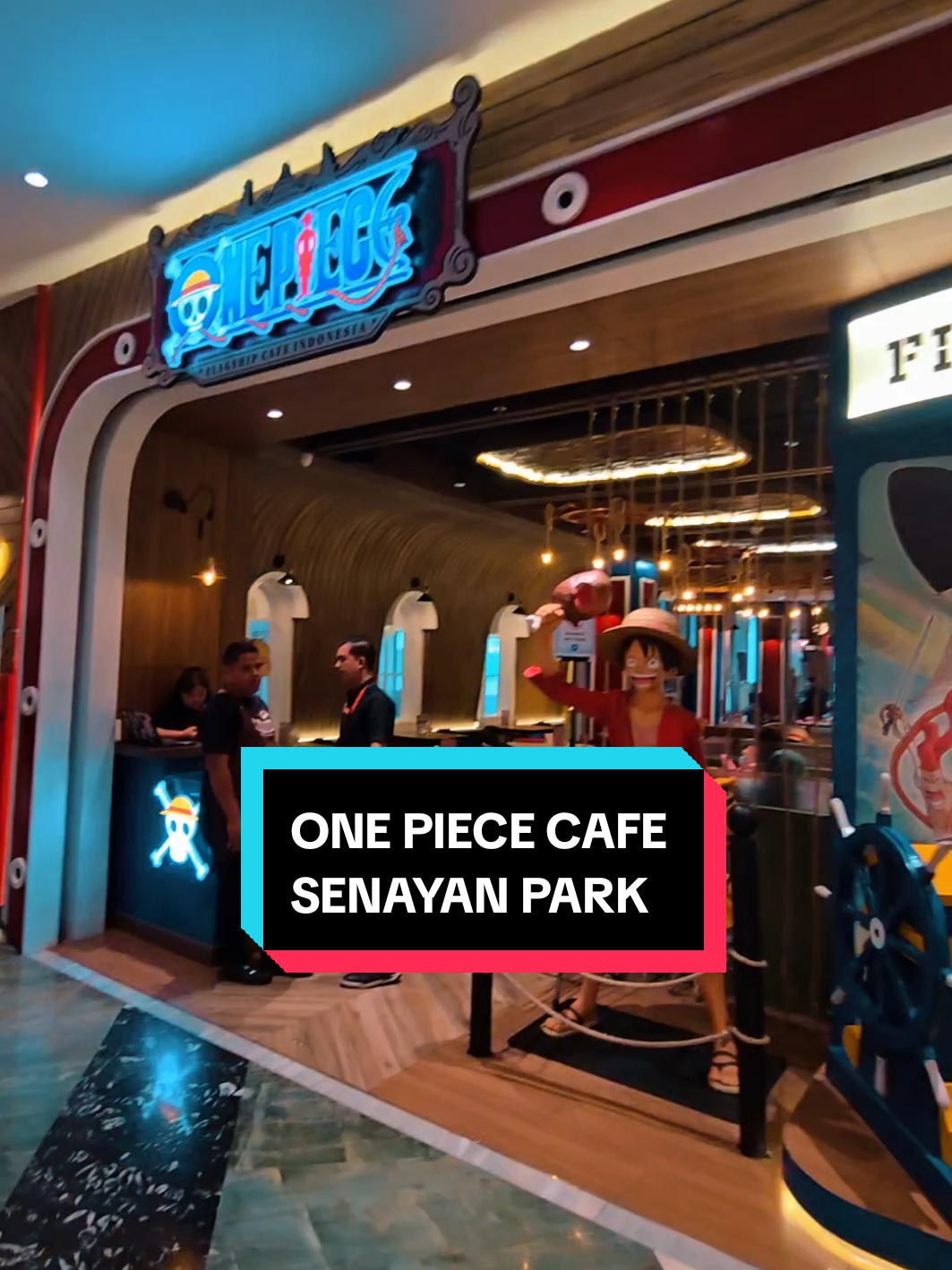 ☠️☠️☠️ #nakama #onepiece #cafe #onepiececafe #kulinerjakarta #jakarta