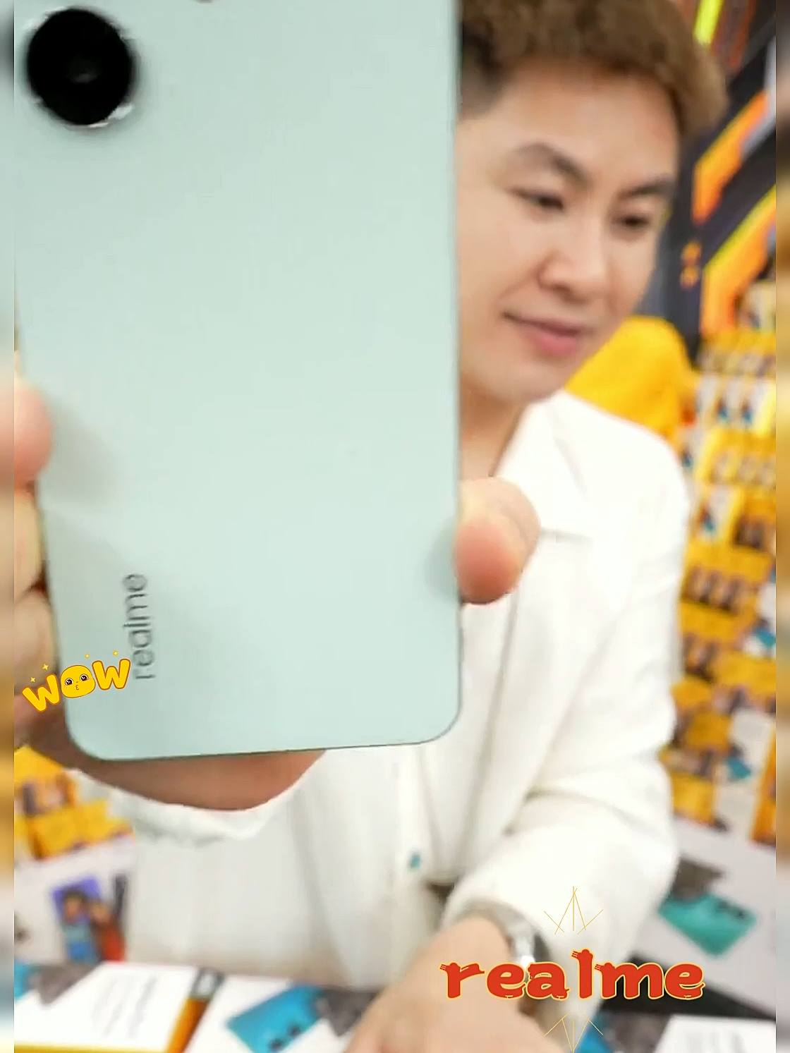 realmeI77☎️โทรศัพท์สเปกแรงในราคาน่ารัก ต้องยกให้ realme เท่านั้น 💥#winwilliam#rnv2025#fyp#tiktoksale#realme