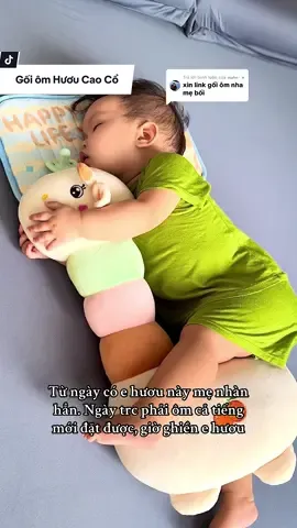 Trả lời @𝗺𝗮𝗵𝗻٠ ࣪⭑ link mua đây nha. Gối hươu cao cổ siêu mềm mại ko bụi lông nên các mom yên tâm nha #mebimsua #mebim #mevabe #ebedangyeu 
