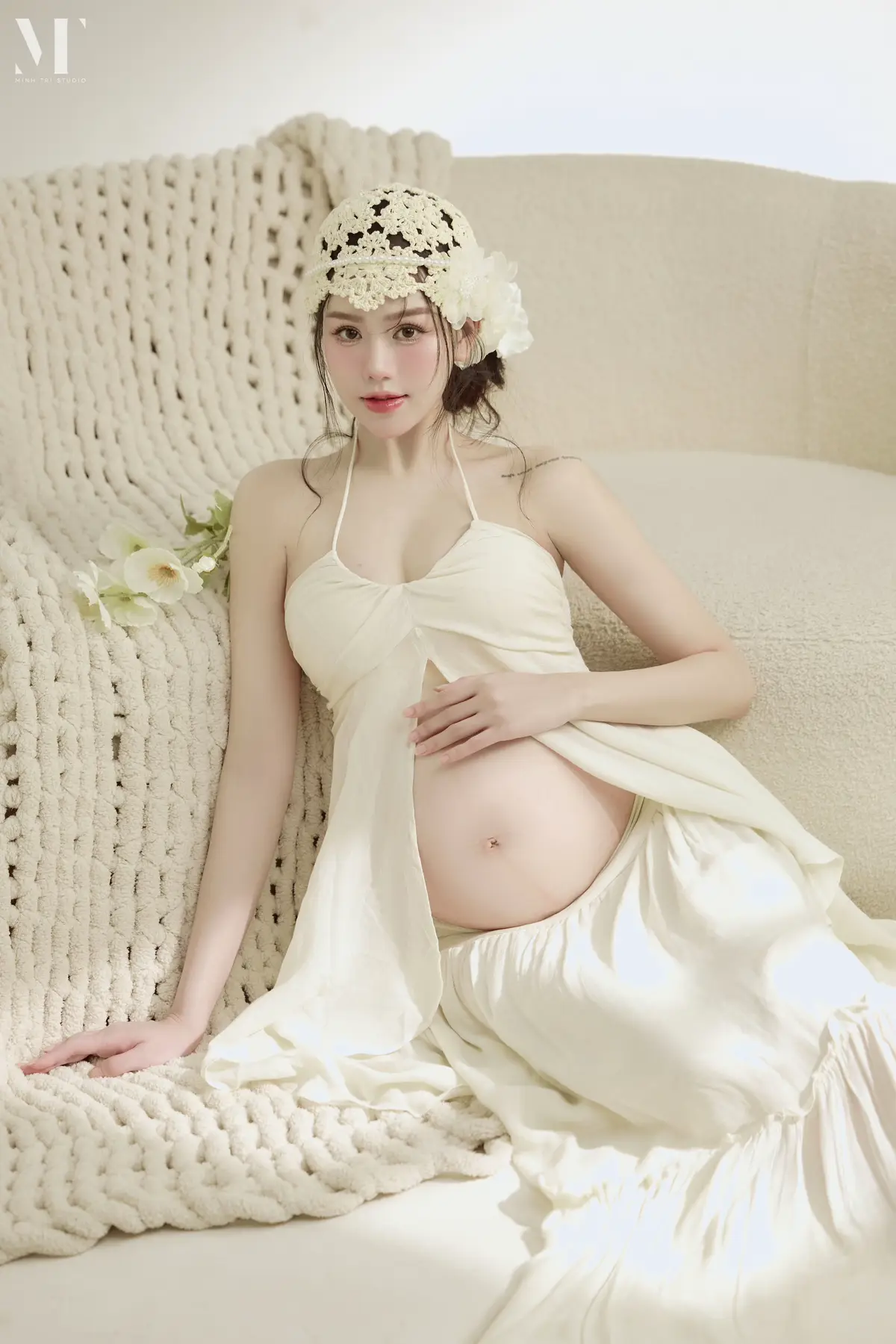 #chupanhgiadinh #chupanhbau #mebau #fyp #mẹbimsua #minhtristudio #mẹbầu #viral 