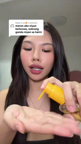 Replying to @av🔥 hair oil for healthy & shiny hair 🙌🏻✨#bremod #hairoil #affordable 