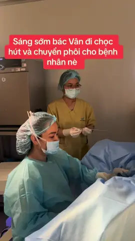 Làm việc vì đam mê là có thật nè .Bs Vân đi hút trứng và cp mỗi ngày cho em các em bệnh nhân #drhoangvanivf #iui #ivf #learnontiktok2023 