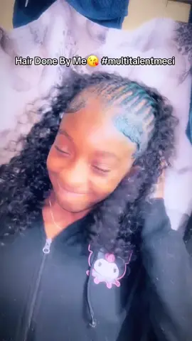 Hair Done By Me🥰💪🏾 #multitalentmeci #fyp 