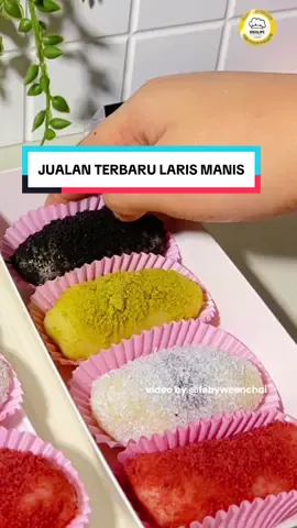 Gak Nyangka Jualan Ini Cepet Banget Ludesnya Mochi Coklat Crumble  300 gram tepung ketan 60 gram gula pasir Garam Vanila 300-330 ml susu cair (susu bubuk tambah air) 2 sdm minyak goreng #idejualan #jajanantiktok #mochiviral #serunyaditiktok #resepmudah 