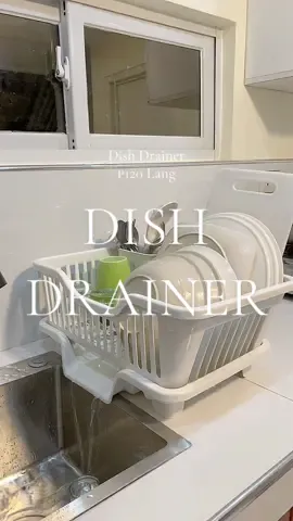DERETYO NA SA LABABO ANG TULO NANG TUBIG NANG MGA HINUGASAN KONG PLATO❤️#dishdrainer #drainer #taubanngpinggan #KitchenHacks #fyp 