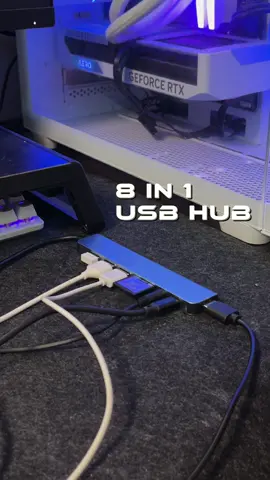 อะแดปเตอร์สุดคุ้ม! 8 in 1 ในราคาเดียว 🔥 #adapter #adapter8in1 #อะแดปเตอร์ #usbhub #8in1 #ตัวช่วยดีๆ #อิเล็กทรอนิกส์ #คอมพิวเตอร์ #อุปกรณ์คอมพิวเตอร์ #อุปกรณ์โทรศัพท์ 