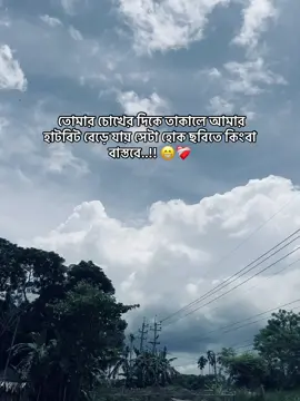 : তোমার চোখের দিকে তাকালে আমার হাটবিট বেড়ে যায় সেটা হোক ছবিতে কিংবা বাস্তবে 😁❤️‍🩹