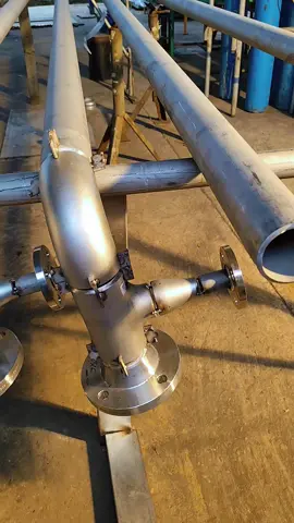 masyaalloh 🤲🏻 #welding #gtaw #ss316 #piping #2d #isometric #industrial #welderindonesia🇮🇩 