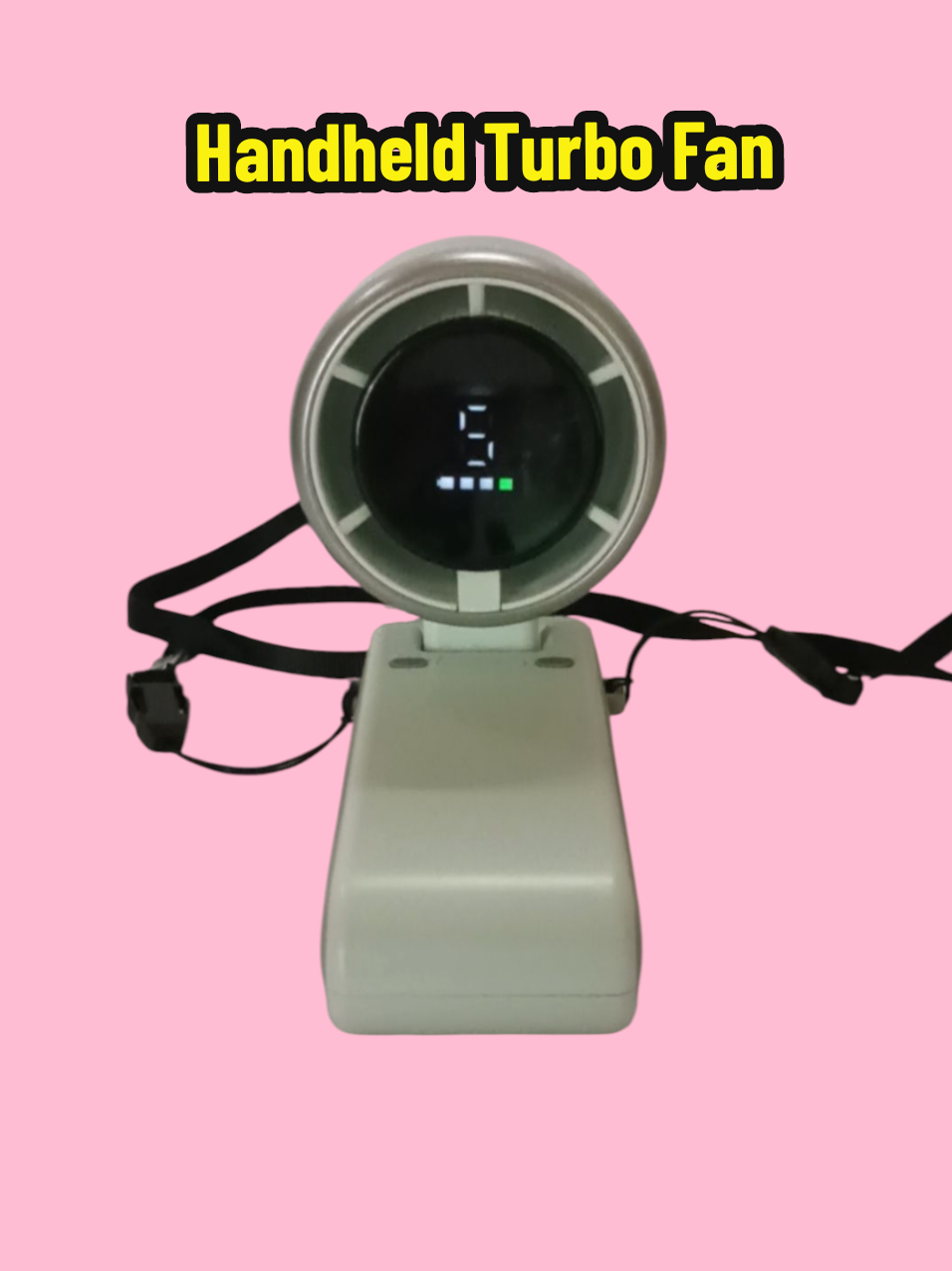 I didn't expect this little thing to be SO powerful! Seriously impressed with this rechargeable handheld fan. Click the yellow basket!  #handheldfan #turbofan #summerfinds  #portabletech  #musthave #trendinggadgets #portablecooling #handheldturbofan 