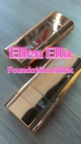 Ellen Ella 2 IN 1 Concealer Foundation Stick, create smooth skin texture.#foundation #sunscreenfoundation #foundationstick #foundationstickwithbrush #spf #ellenella #highcoverage #longwearing #waterproof #sweatproof #easytocarry 