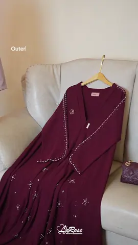 New - Alesha by Larose ✨  #abaya #newcollection #abayastyle #OOTD 