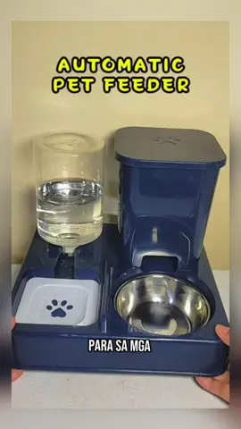 Ganda nito, hindi na palagay lagay ng food nila. and makakakain din sila anytime.🥰💯💯 #petfeederautomatic #petfeeder #automaticpetfeeder 