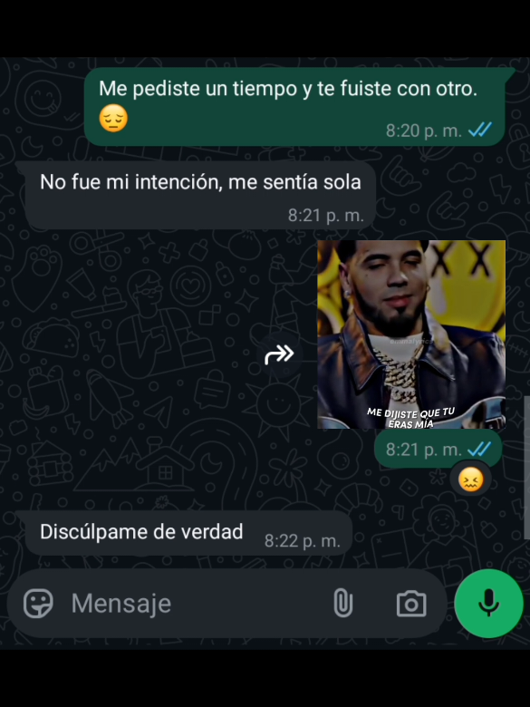 me dijiste que tú eras mí y que ivas a volver. #anuel #ayer2 #remix #fyp 