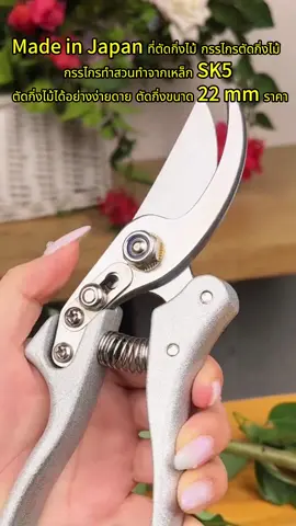 ที่ตัดกิ่งไม้ กรรไกรตัดกิ่งไม้ กรรไกรทำสวนทำจากเหล็ก SK5 ตัดกิ่งไม้ได้อย่างง่ายดาย ตัดกิ่งขนาด 22 mm ราคา#กรรไกรตัดกิ่งพระราชทาน #ตัดได้แม้ปีศาจ#คมชัด7ชีวิต