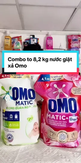 #tiktoklive #livehighlights Conbo to 8,2 kg nước giặt xả Omo #xuhuong #xuhuongtiktok #nuocgiatxa #omomatic #tiktoklive #nuocgiat 
