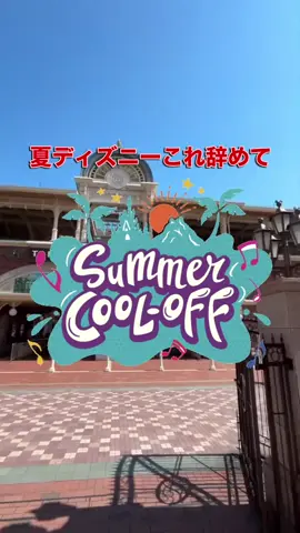 #夏ディズニー #びしょ濡れプログラム #着替え #ルール違反　#マナー違反