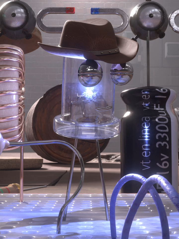 Si saben como soy LED #animacion3d #humor #electricity #ciencia
