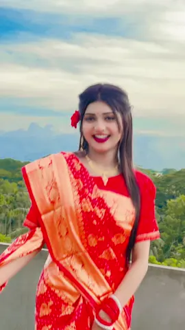 তোমার পিন্দনের ওই শাড়িতে ঝিলমিল ঝিলমিল করে রে#mariamarjan17 