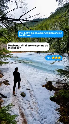 Cruising Alaska with @norwegiancruiseline is a dream! We spent the most beautiful 7 days vising Juneau, Skagway, the incredible Glacier Bay National Park, Ketchikan, and Victoria from Seattle. Cruises are one of our favorite ways to travel because there’s not a lot of planning involved. You get to visit different places on a floating hotel with everything you could want on board. Normally when we travel, we plan every little detail-where we’ll stay, eat, how to get around, and all that. But with NCL, we just wake up, explore all day, and everything else is already taken care of. 🚢 Share this with the person you want to take on an Alaska cruise with you! #CruiseNorwegian #NorwegianBliss #cruiselife #cruisetravel #norwegiancruiseline #alaskacruise #visitalaska 