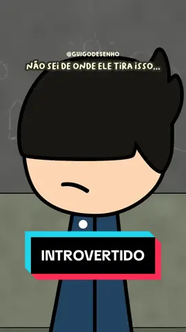 POV: Você é introvertido 😔 . . #humor #introvertido #comedia #desenho #desenhoanimado #animacao #animacaotiktok #creatorsearchinsights #introvert 