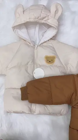 Áo phao gấu xù siêu nhẹ cho bé trai bé gái#xuhuong #aophaobetrai #mevabe #xuhuong 