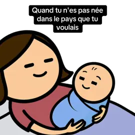 Quand tu n'es pas née dans le pays que tu voulais. Crédit audio : @josko_mandi 