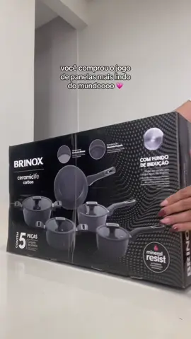 #apartamento #enxoval #enxovaldecasanova #jogodepanelas #brinox #panelaantiaderente #panela #cozinhando #cozinha #donadecasablogueira #donadecasa 