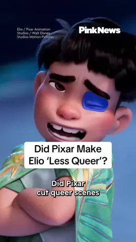 Did Pixar cut queer scenes from their new movie Elio? Speaking to the Hollywood Reporter, Pixar insiders  have claimed that Elio was initially portrayed as a  “queer coded” character, inspired by the original director Adrian Molina who is an out gay filmmaker. Insiders referenced a particular scene that never made the final cut where Elio, collected trash on the beach to create homemade outfits, one of which included a pink tank top. He then showed the look off to a hermit crab as his “trash-ion show”. Another axed scene reportedly alluded to Elio having a male crush. At a test screening of the original cut of the film, a source told The Hollywood reporter that the audience were asked if they would see the film in theatres, to which ‘not a single hand was raised.’ Not long after, Adrian Molina exited the project and the film was reworked under new co-directors Madeline Sharafian and Domee Shi. This is when many of the queer-coded scenes were allegedly scrapped. Pixar assistant editor Sarah Ligatich, who provided feedback during Elio production as a member of the company’s internal LGBTQ group PixPRIDE, told The Hollywood Reporter that she was “deeply saddened and aggrieved by the changes that were made,”. #pixar #elio #pixarmovie #queertiktok #filmtok #lgbtqia 