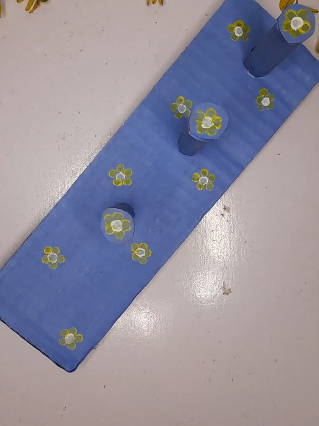 DIY key hanger #DIY #handmade #fu #cardboardcrafts #mimizhobby 