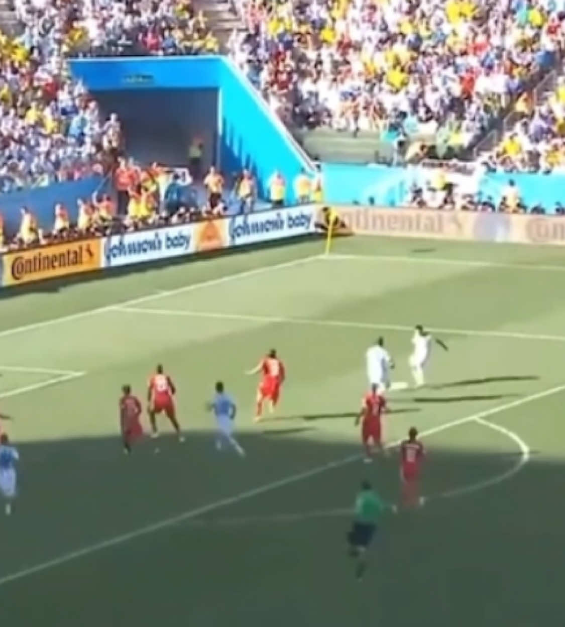 Golazo x Día: Ángel Di María a Suiza - Octavos Mundial 2014 #mundial2014 #brasil #dimaria #golazo #argentina 