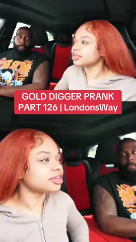 GOLD DIGGER PRANK PART 126 | LondonsWay #GoldDiggerPrank #londonsway #prank #golddigger #Gold #usa #unitedstates #fyp 