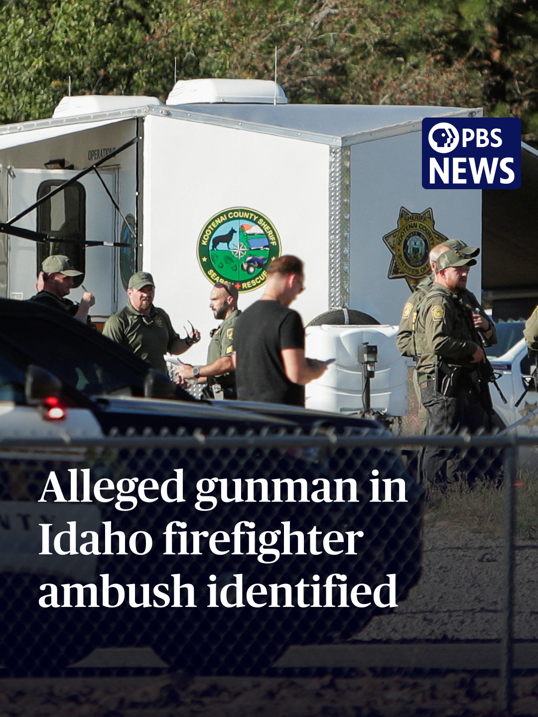 A community in Northern Idaho is in shock after two firefighters were shot dead Sunday after responding to a mountain blaze. A third wounded firefighter is in the hospital, stable, but, in the words of a local official, fighting for his life. The alleged gunman identified as 20-year-old Wess Roley is dead. Authorities believe he killed himself. #news #pbsnews #idaho #shooting #firefighter