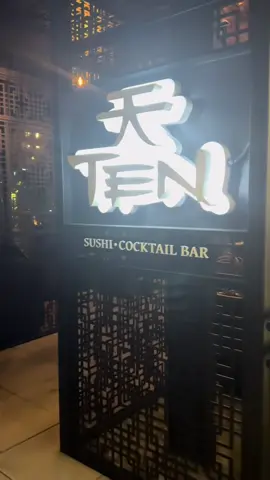 Come w me to @Ten Sushi•Cocktail Bar! #dallasrestaurants #dallasinfluencer 