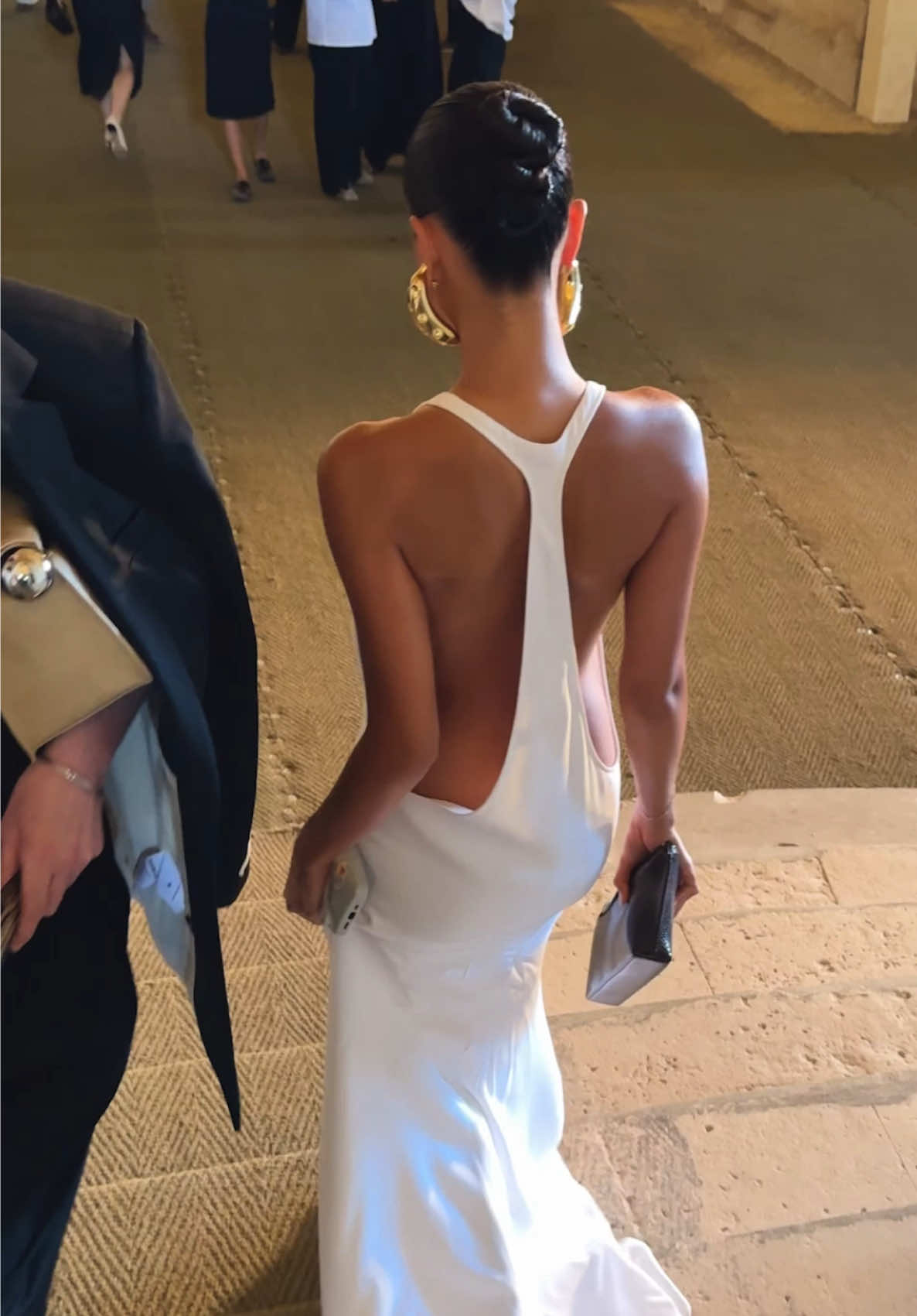 @Alexandra Saint Mleux spotted at the #Jacquemus show. #AlexandraSaintMleux 