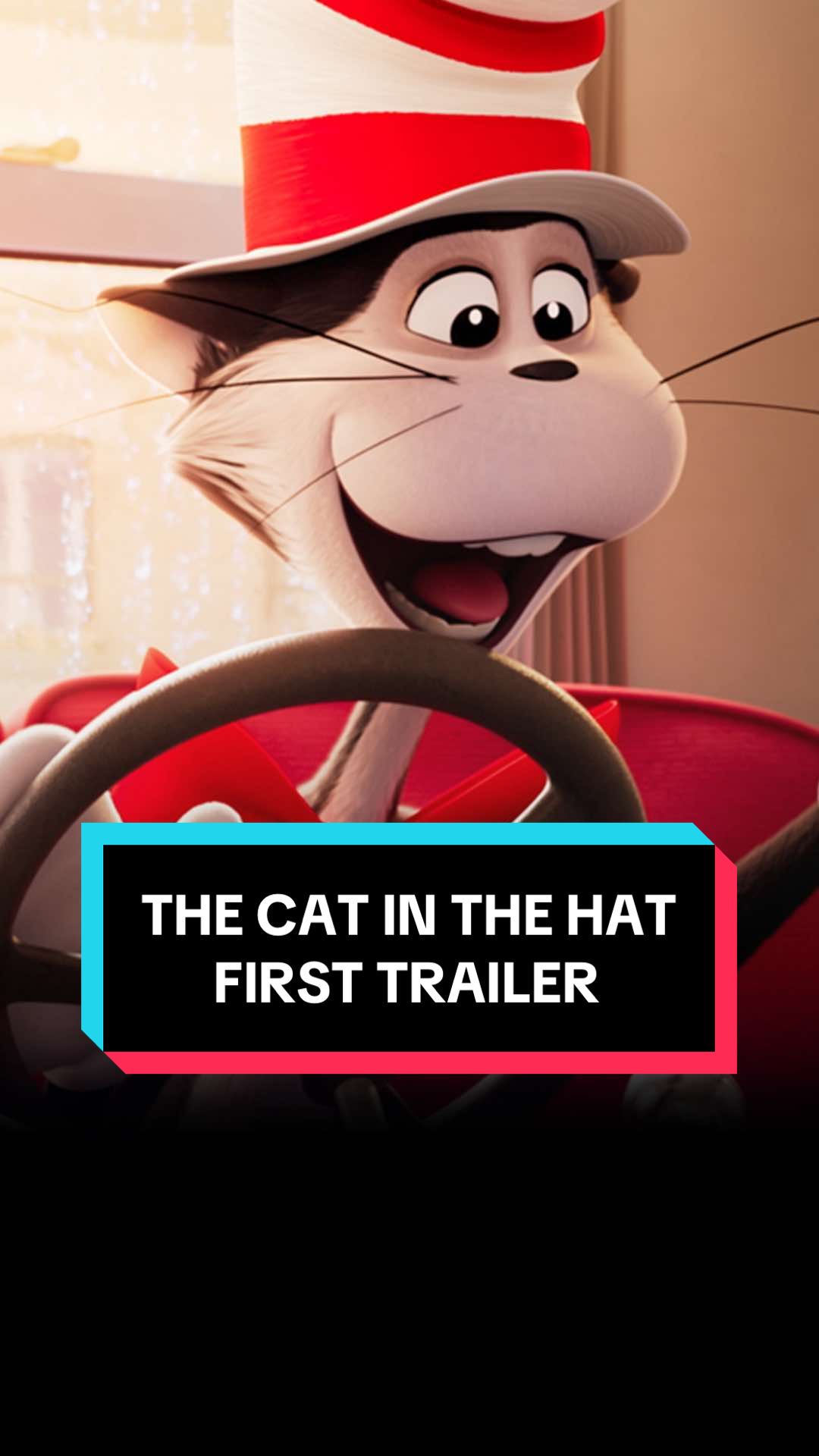Today is going to be the BEST. DAY. EVERRRR. First trailer for THE CAT IN THE HAT in cinemas February 6.   #TheCatInTheHat #newreleases #movierecommendation 
